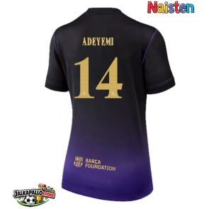 Barcelona Karim Adeyemi #14 Vieraspaita Naisten 2026-27 Lyhythihainen